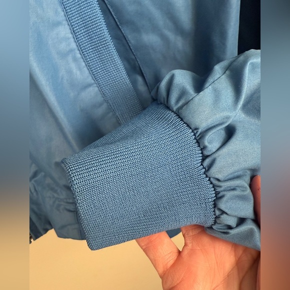 Vtg Members Only Jacket Mens 44 Steel Blue Classic Bomber 80s/90s Retro Grandpa - Picture 6 of 16